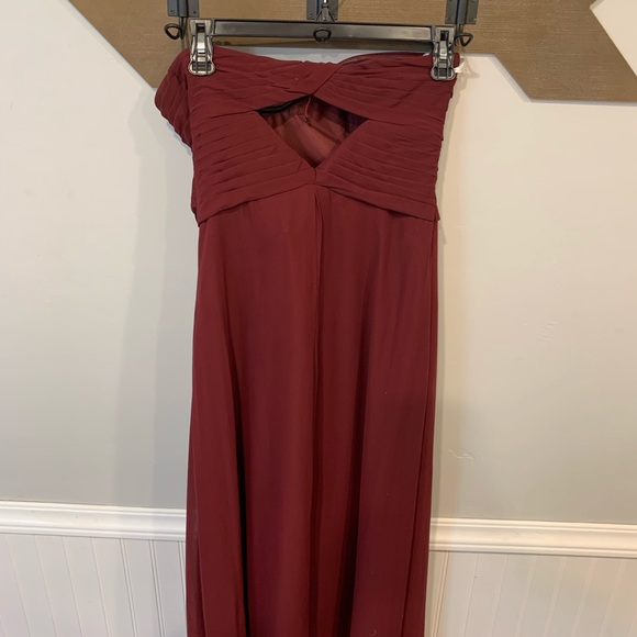 Azazie Cabarnet Bridesmaid Dress - Picture 3 of 4